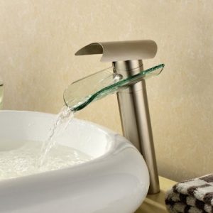 LightInTheBox Contemporary Waterfall Bathroom Sink Faucet